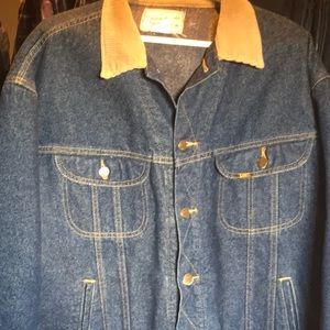 Vintage Lee Storm Rider Blanket lined jacket